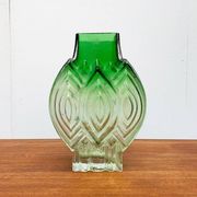 Vintage Finnish glass vase by Kaj Blomqvist for Kumela