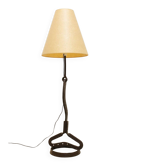 Lampadaire en fer forgé attribué à Léopold Gest