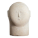 Modernist sculpted male bust in sandstone