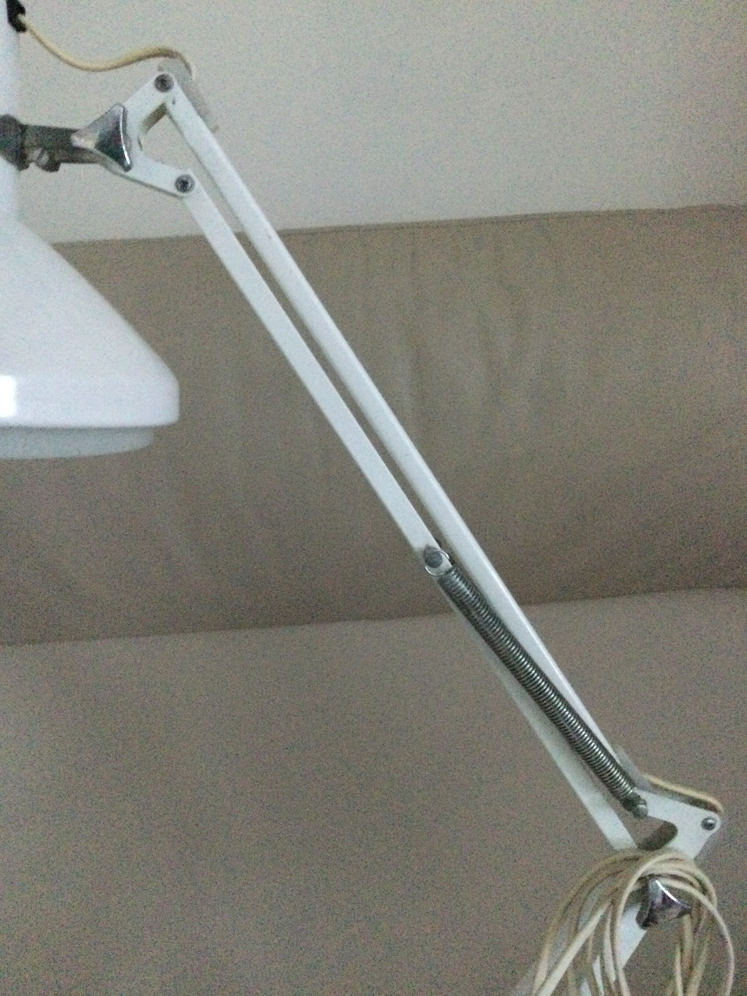 Architect desk lamp signed Ledu France