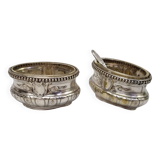 Medici silver salt cellars