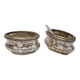 Medici silver salt cellars