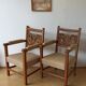 Pair of thrones vintage incredible chairs.