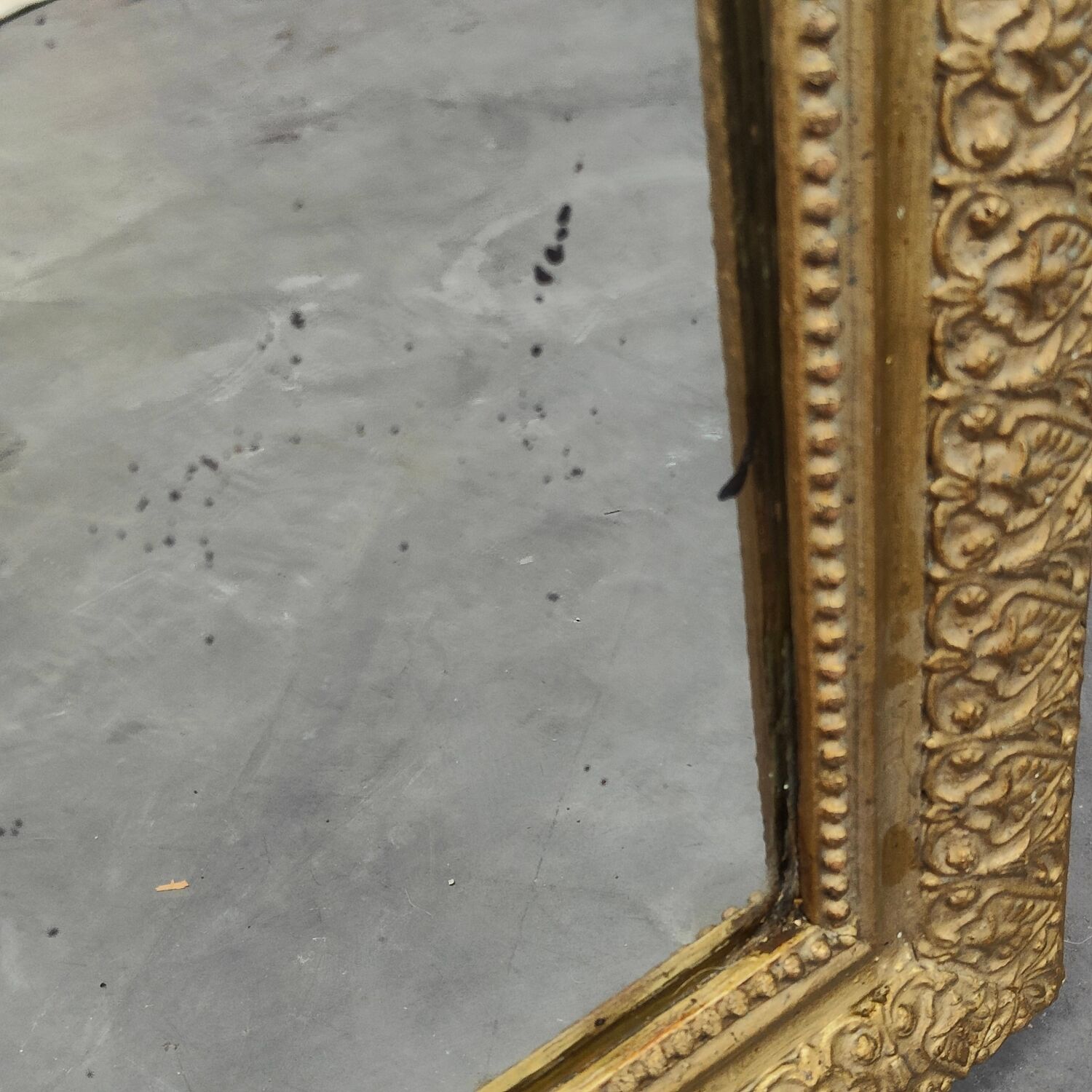 Louis Philippe mirror late 19th century 55x80cm