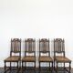 Set of 4 Louis XIII chairs