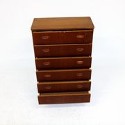 Commode-chiffonnier "Tallboy" en teck, Suède, 1950