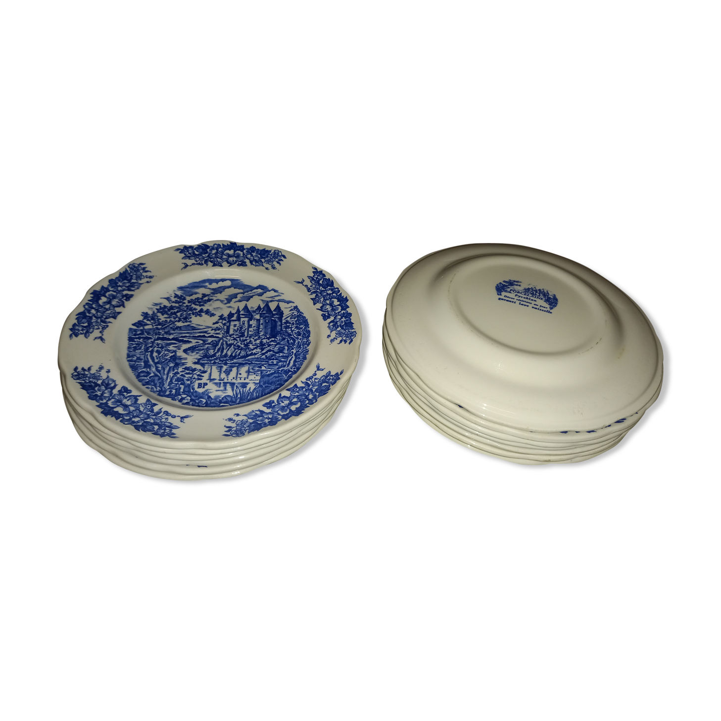 Vintage porcelain plate