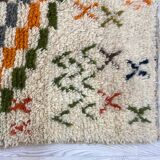 Handmade wool Berber rug 250 X 150 CM