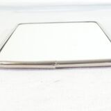 Former Barber Mirror in Metal to Pose Vintage  20 X 14, 5 cm