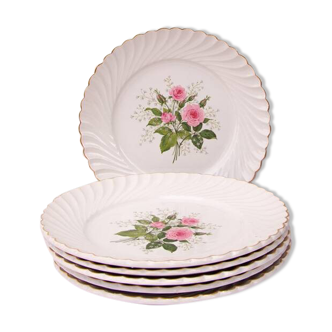 6 assiettes lunéville Bagatelle