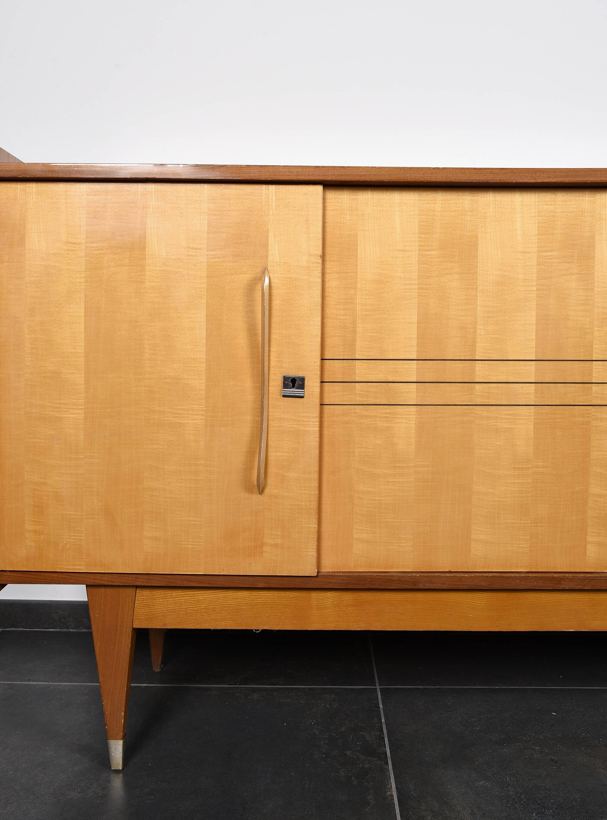 Vintage 4-door sideboard from the 1960s