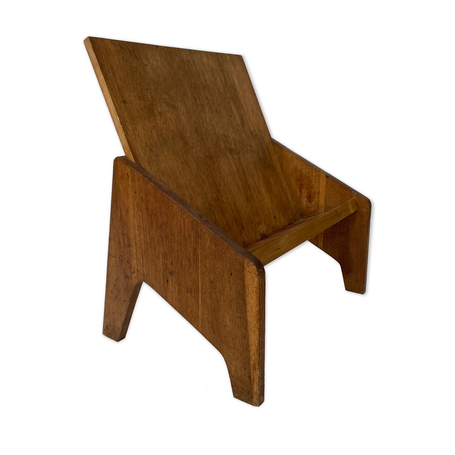 Vintage Bin Standing Magazine Rack Record Holder