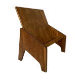 Vintage Bin Standing Magazine Rack Record Holder