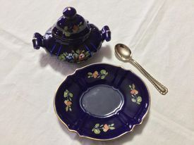 Blue Oven Sugar Bowl