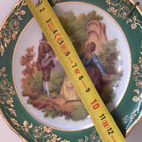 Fragonard plate with wall support