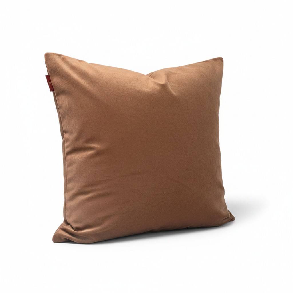 Coussin en velours authentique Etienne Aigner – Coussin de designer 45x45