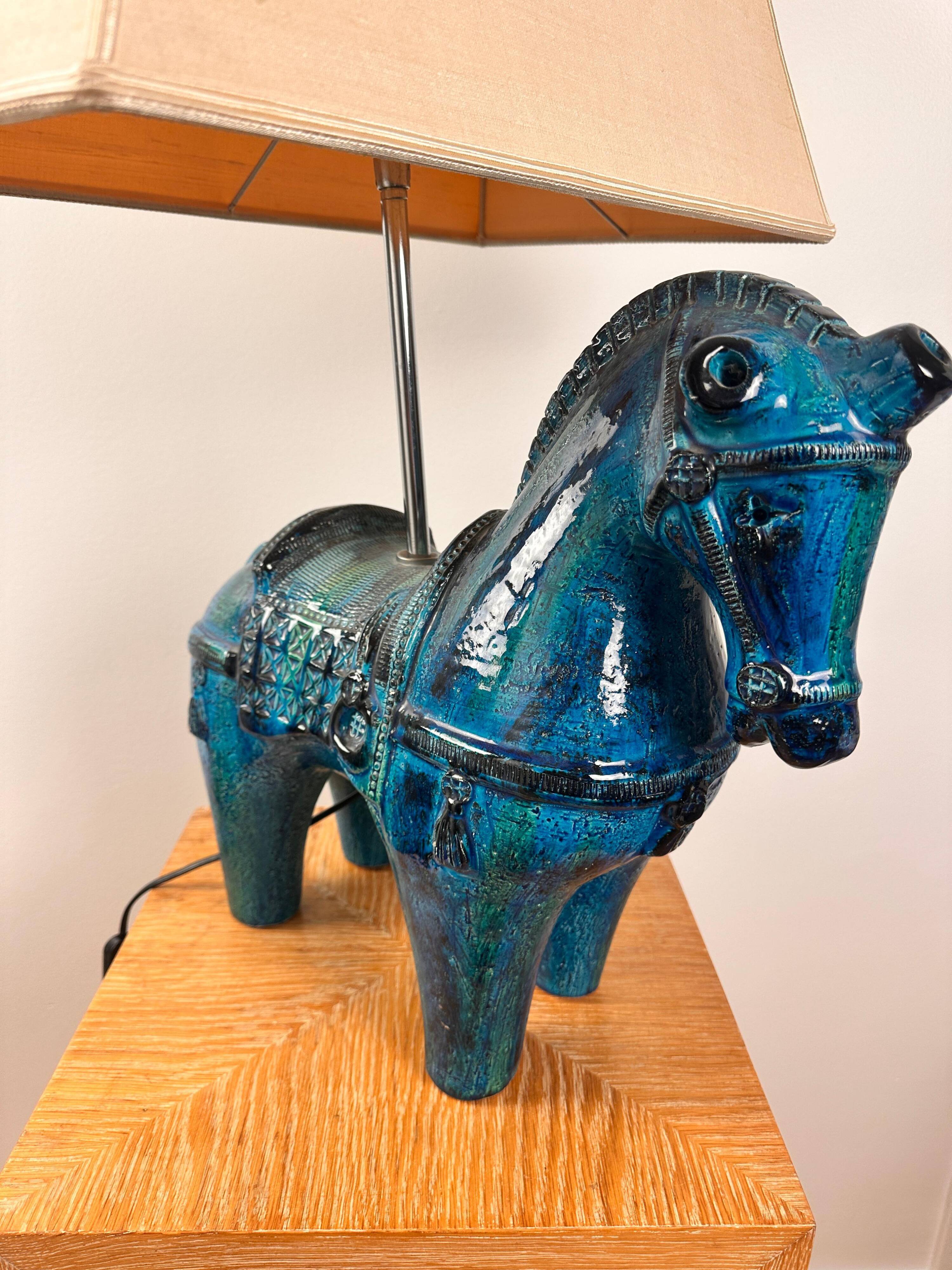 Iconic Aldo Londi Horse Lamp for Bitossi – Sculptural Italian Ceramic, 1960s