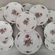 Service cake dessert dish and plates euro porcelain old colmar model