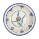 Vintage L Hand Painted Bowl