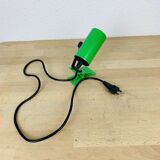 70s green clamp spot light
