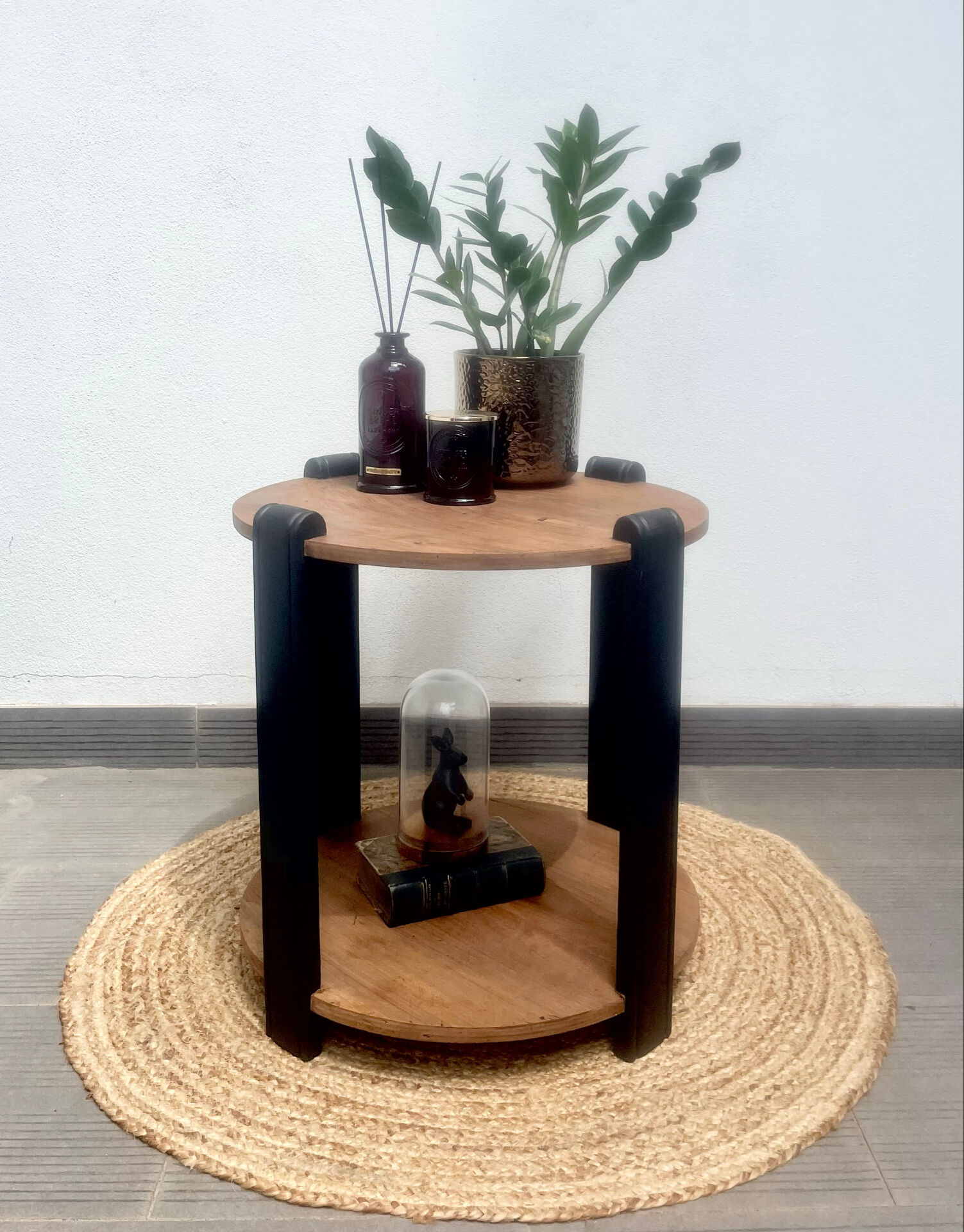 Art Deco wooden side table
