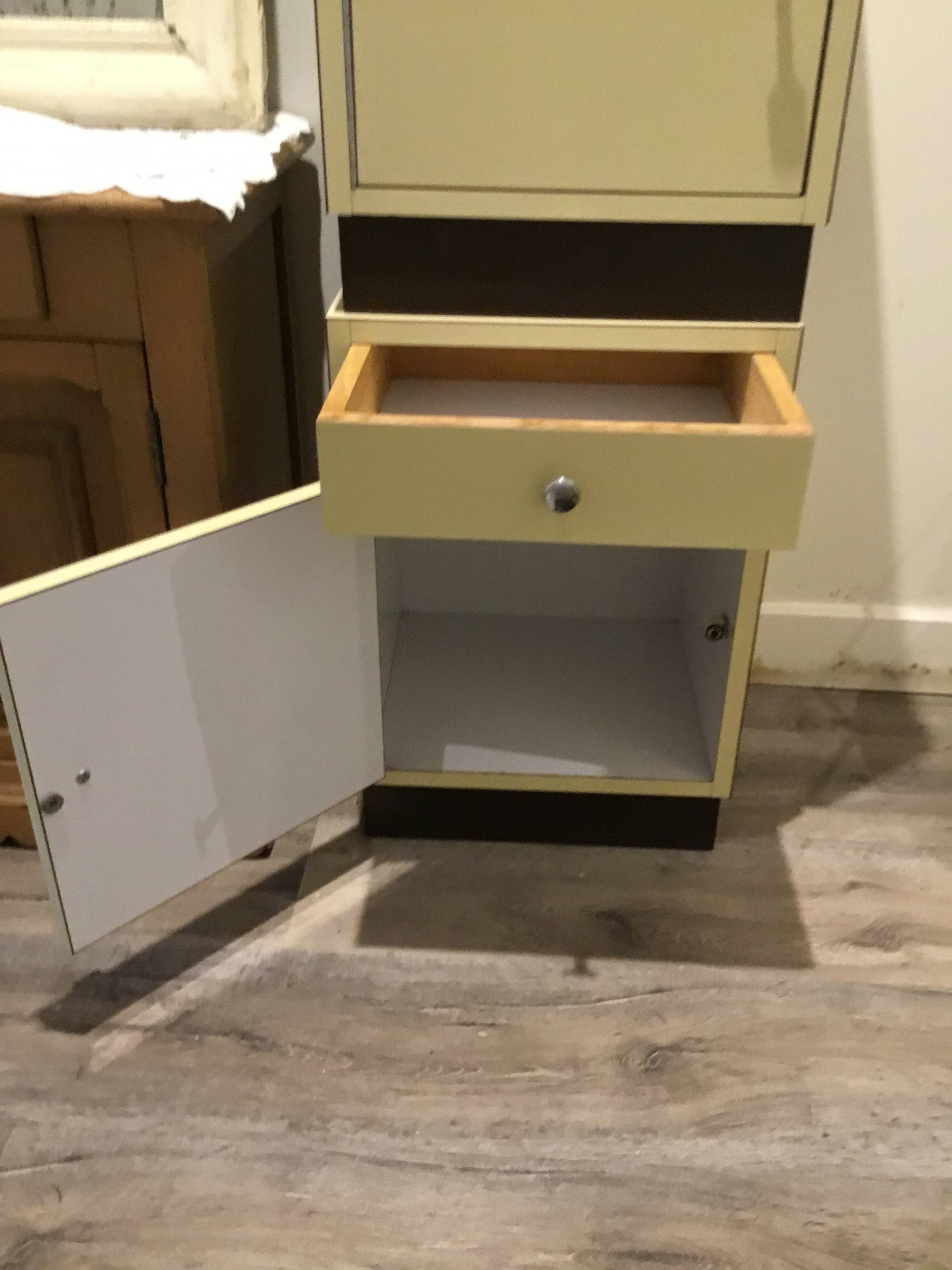 Nightstands / formica bedside tables