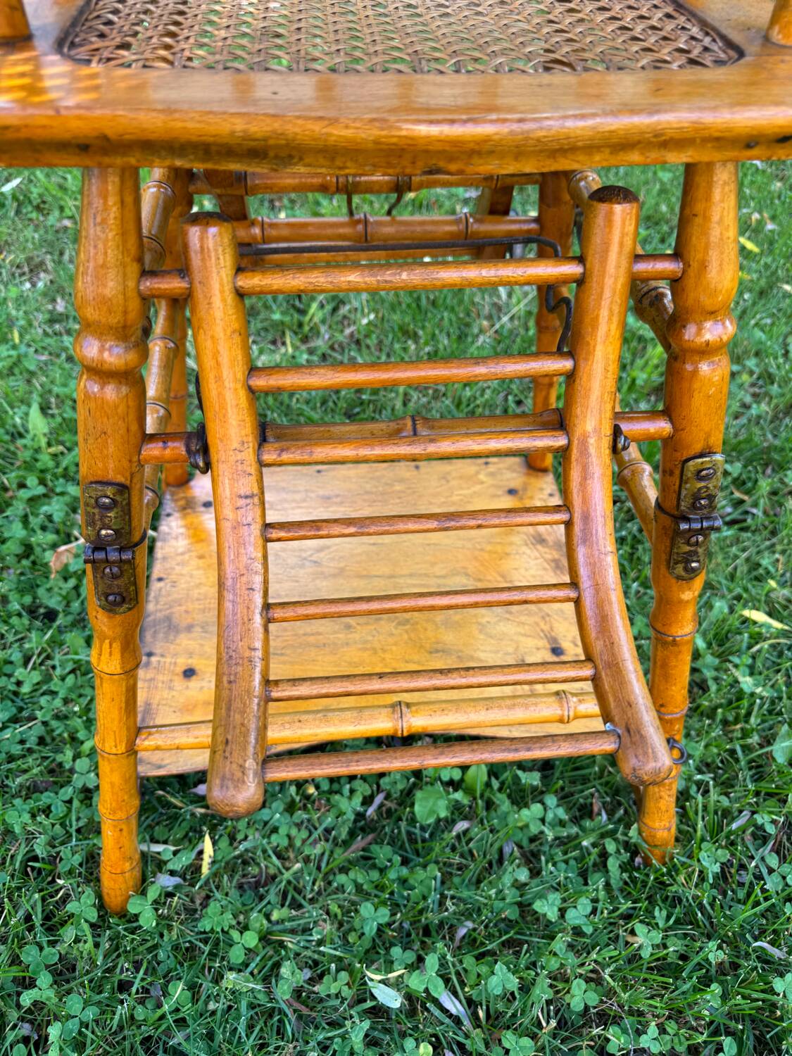 High chair from the early 20th century