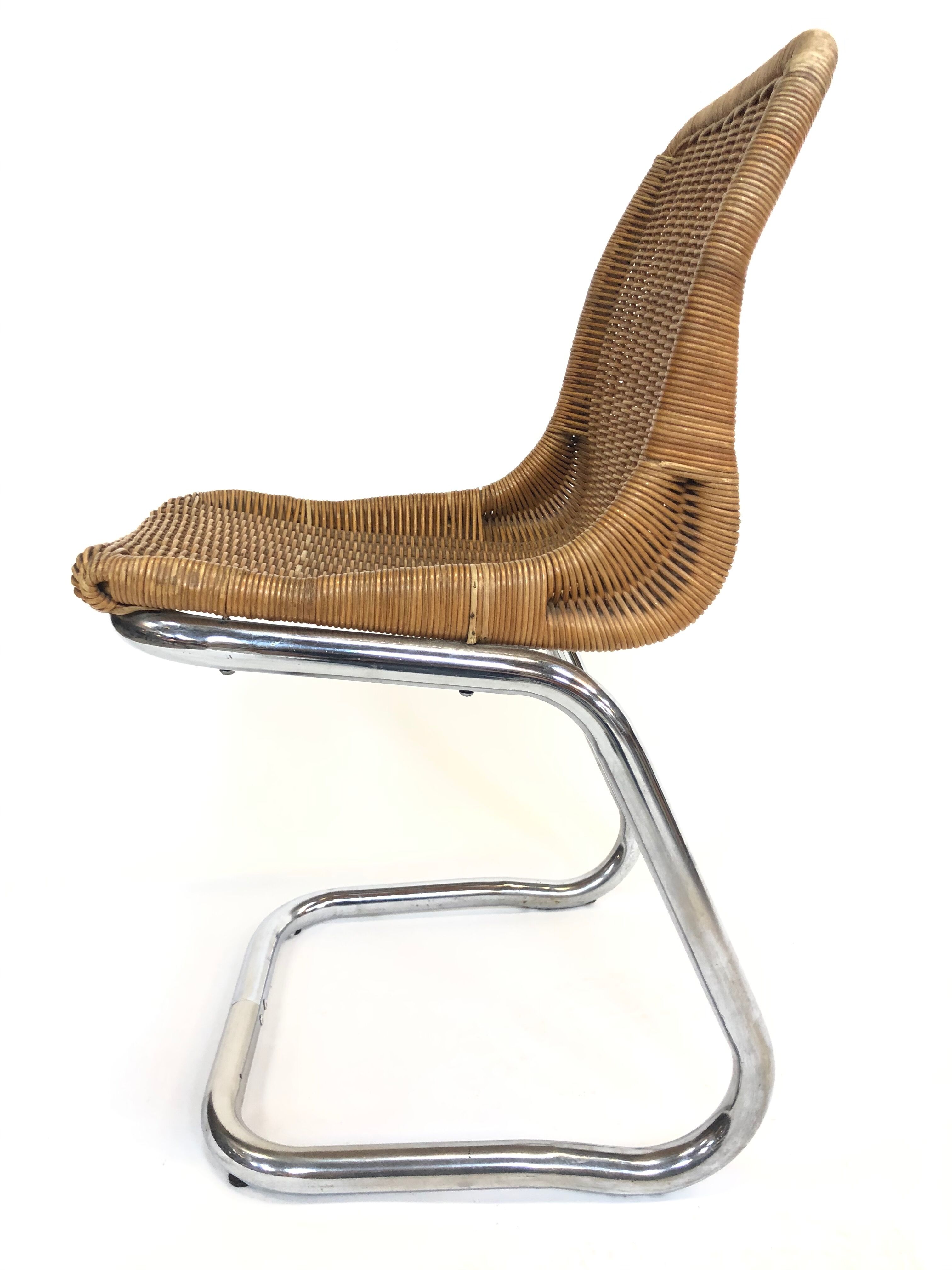 Dirk van Sliedrecht vintage tubular chairs