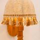 1970s Scandinavian Wall Sconce by Solbackens Svarveri in Pine