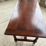 XXL table in solid dark walnut 3m