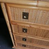 Bamboo dresser