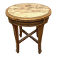 Guéridon de style Louis XV en bois et stuc doré XX siècle