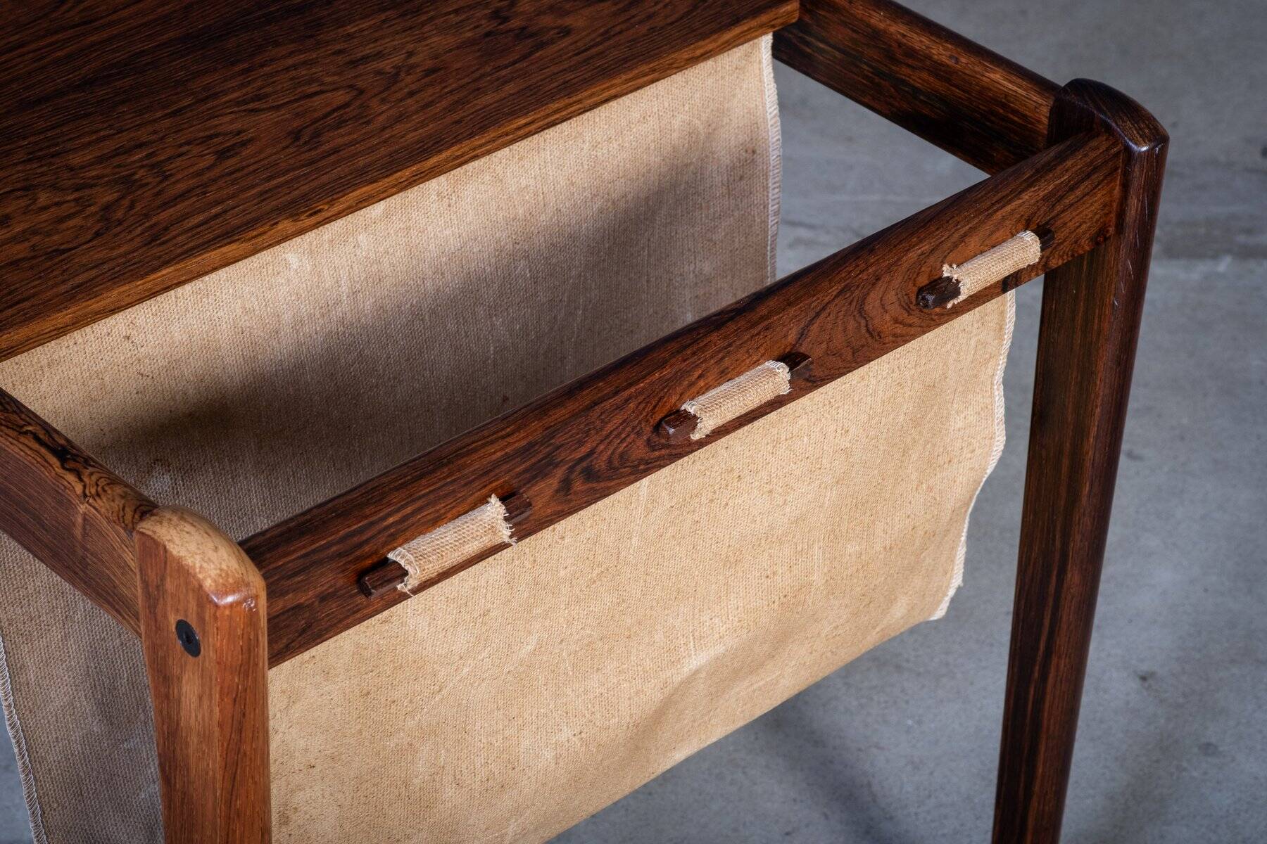 Rosewood Magazine Holders by Brdr. Furbo, 1960s, Set of 2