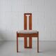 4 'Tellus' chairs in teak designed by Torstein Nilsen for A. Huseby & Co, circa 1980.