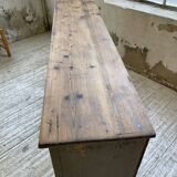 Green patina workshop furniture