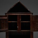 Armoire vernaculaire d'art populaire, France, XIXe siècle