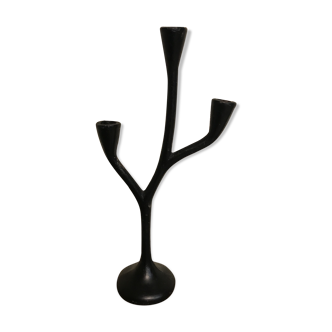 Cast iron candlestick