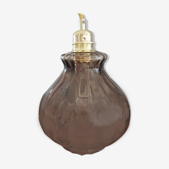 Suspension lampe baladeuse globe vintage