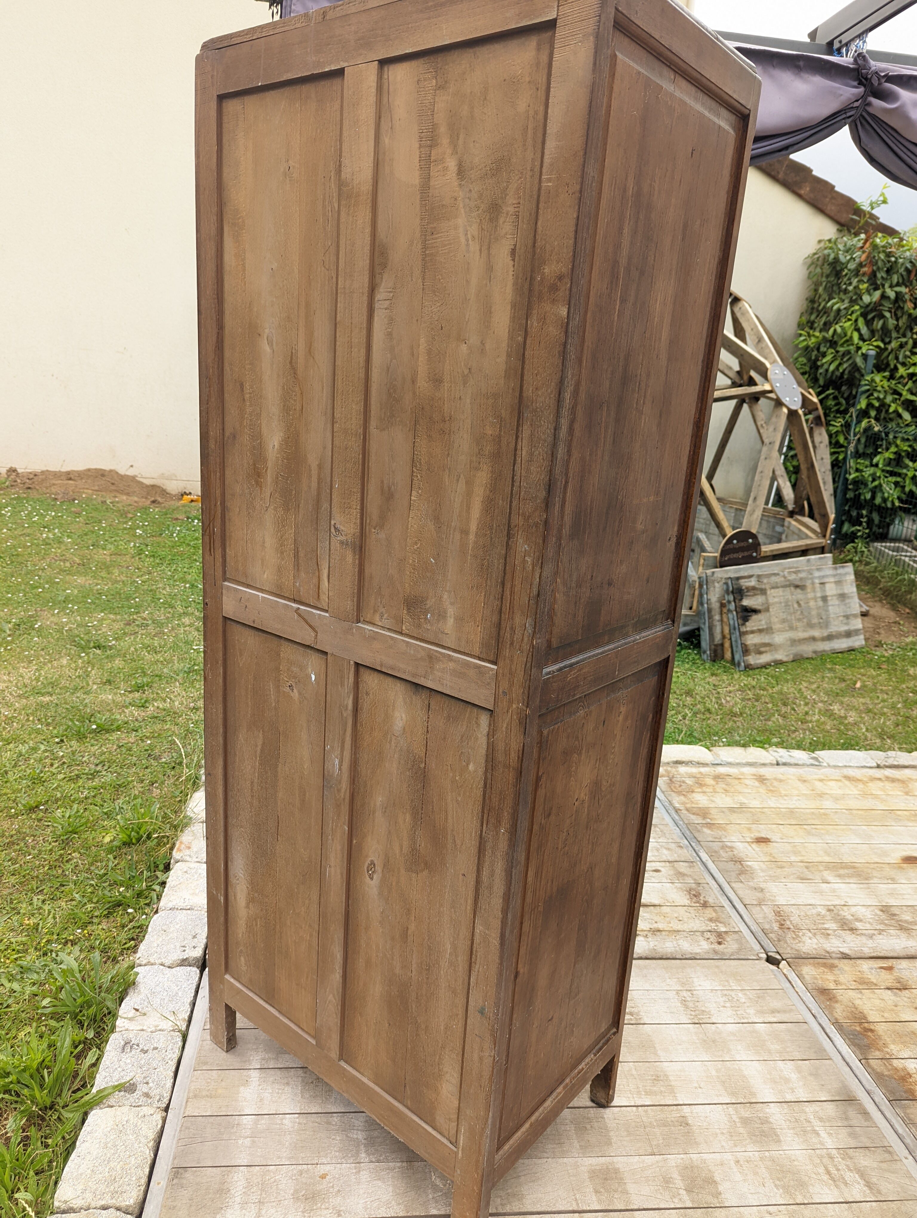 Parisian wardrobe 1 vintage door