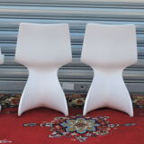 Set of four chairs " Naila " by Christian Adam. Edition Newform