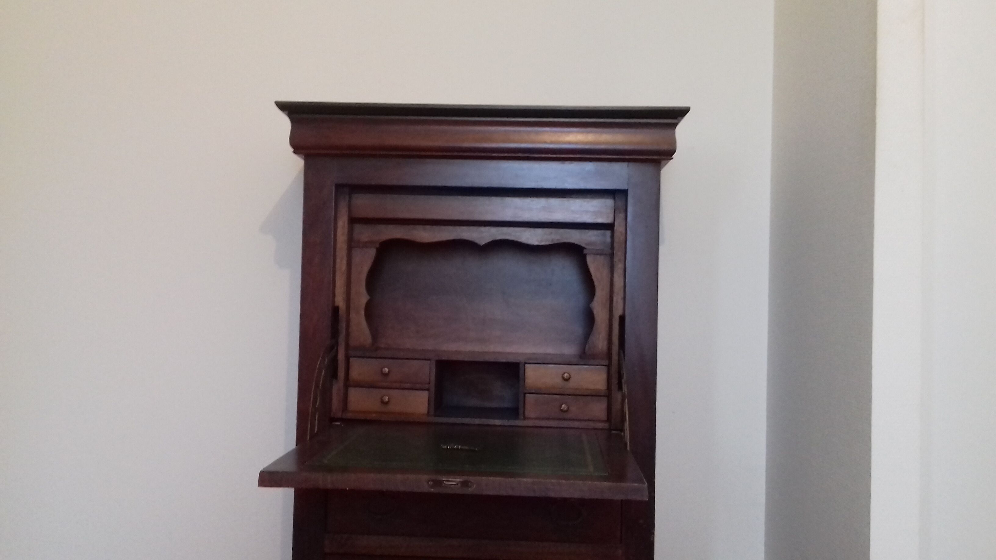 Writing desk of empire style