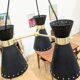 Vintage black pendant light