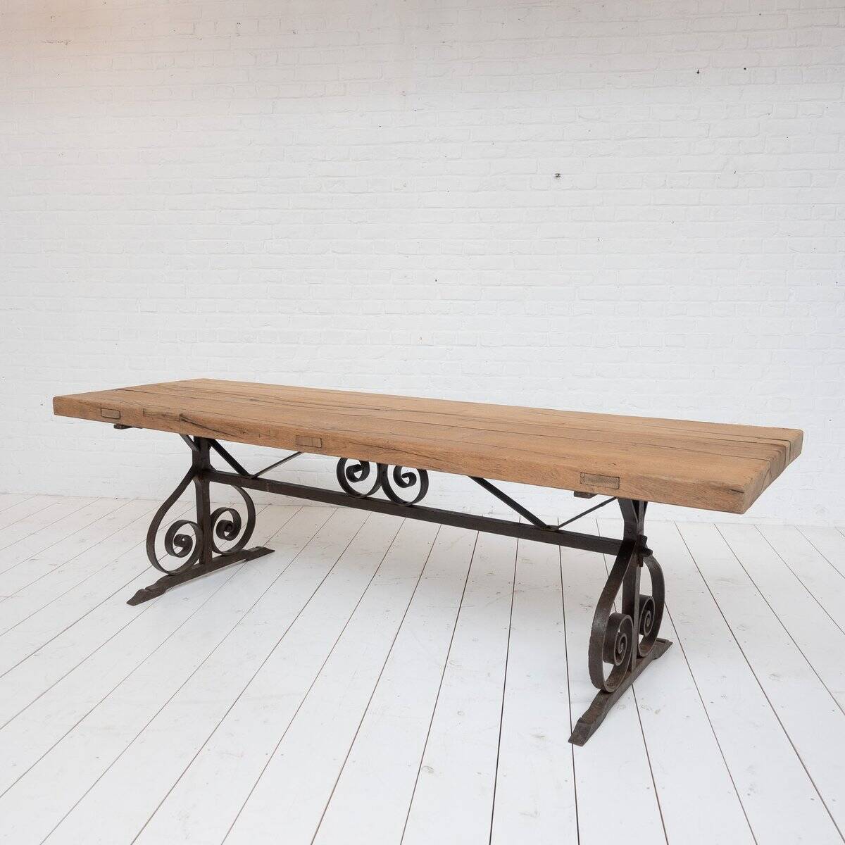 Antique French Oak Table, 1850