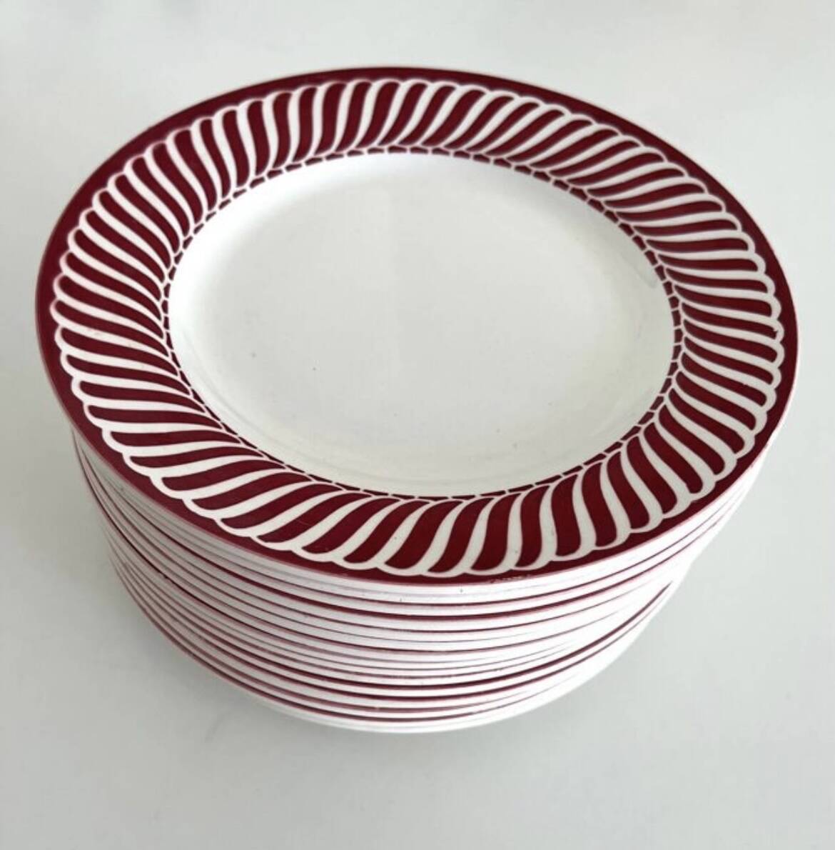 Digoin Sarreguemines plates