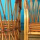 Paire de Fauteuil en rotin circaa 1960