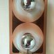 Applique murale ,, Disco,, design Jocelyne Trocmé 1970 ( manque de preuve d'authenticité )