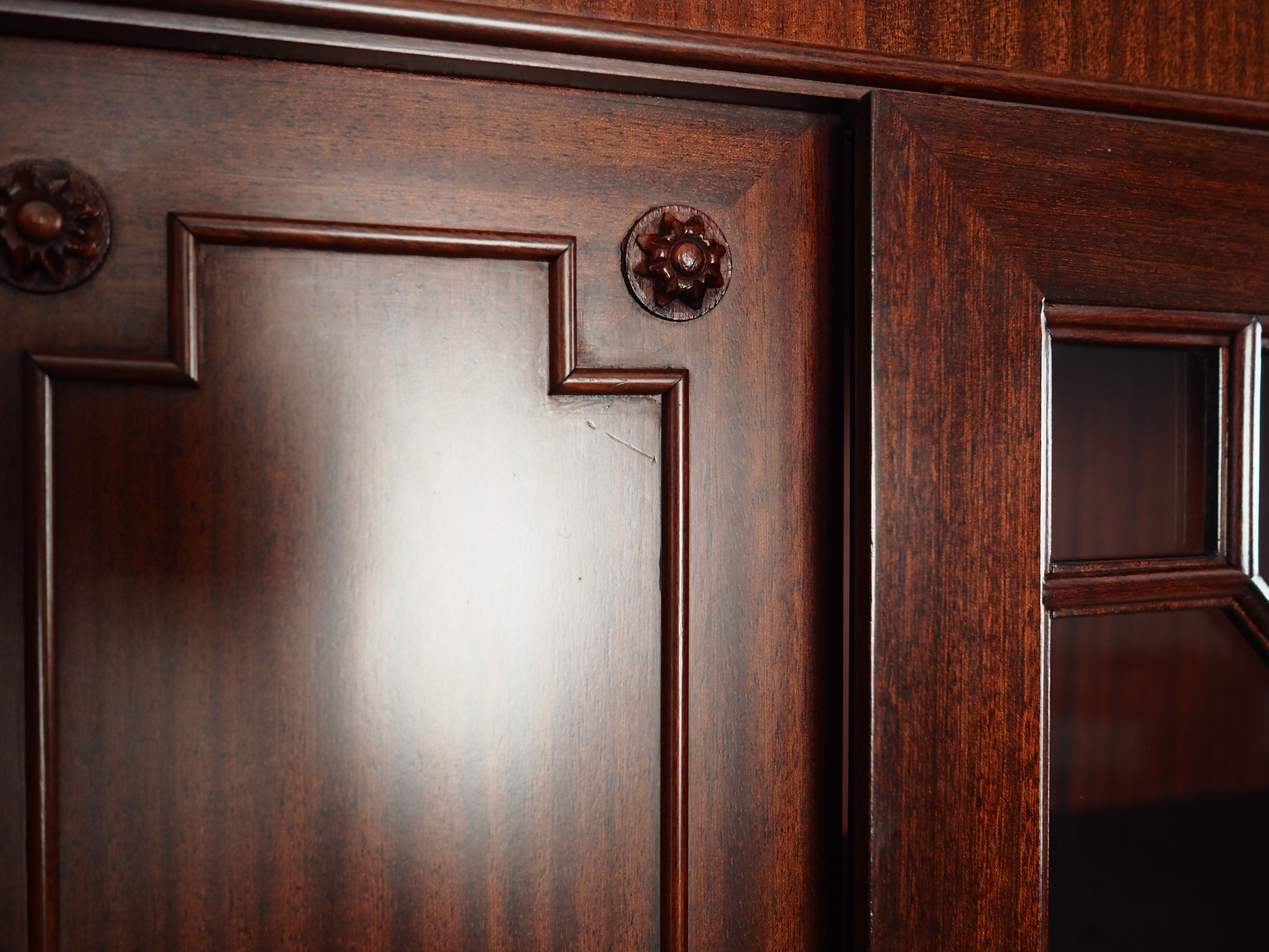 Mahogany cupboard, Danish design, 1970s, production: Denmark