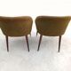 Paire de fauteuils cocktail vintage, 1950