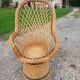 Emmanuelle wicker armchair