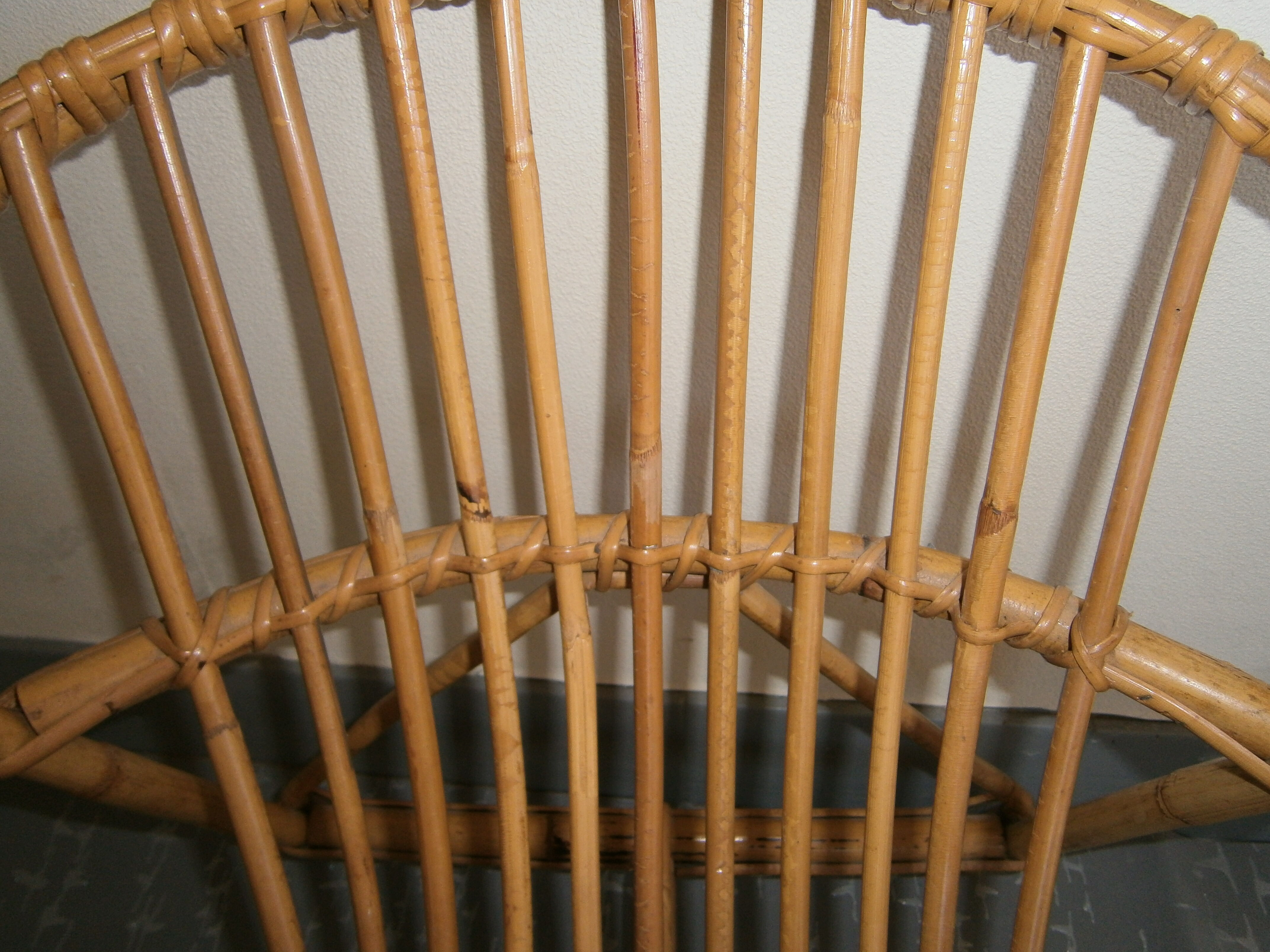 Child rattan armchair